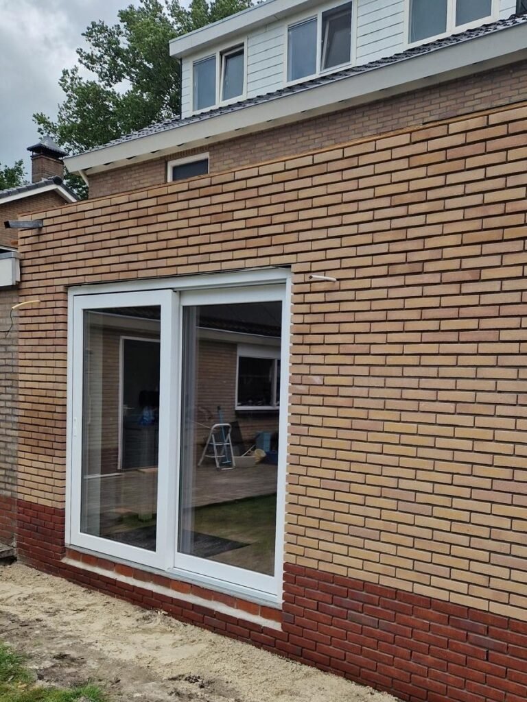 Y de Bruin Metselwerken aanbouw