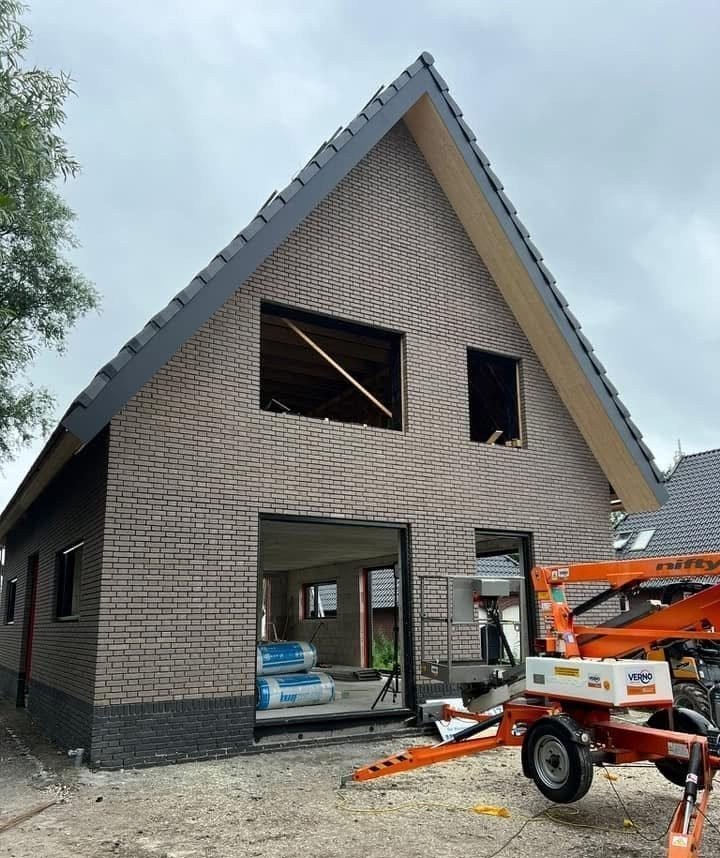 Y de Bruin Metselwerken vrijstaande woning Zwaagwesteinde .